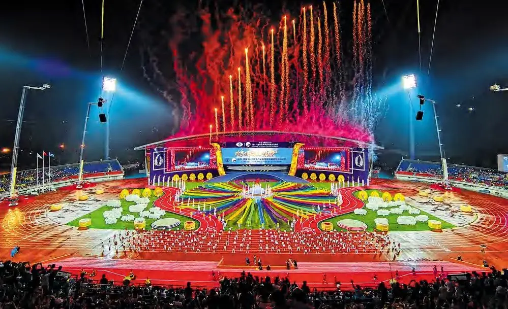 5G + 8K Opening-Ceremony Broadcast: World Police & Fire Games, Chengdu